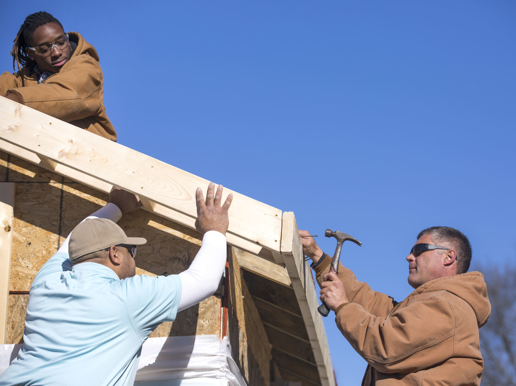 GTCC students help build tiny houses in High Point